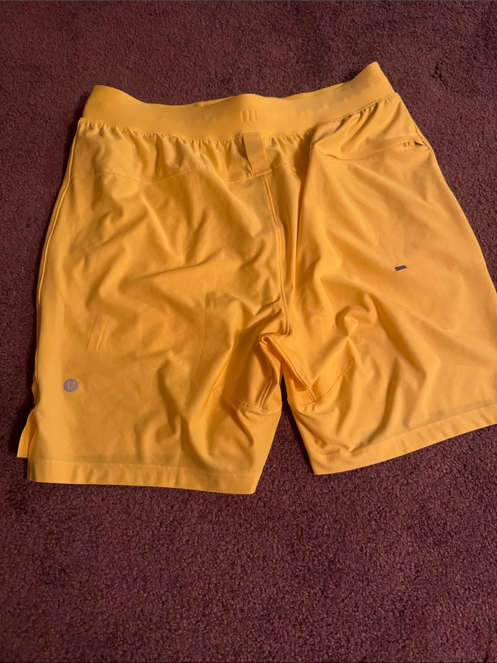 lululemon athletica Bright Yellow Performance Shorts